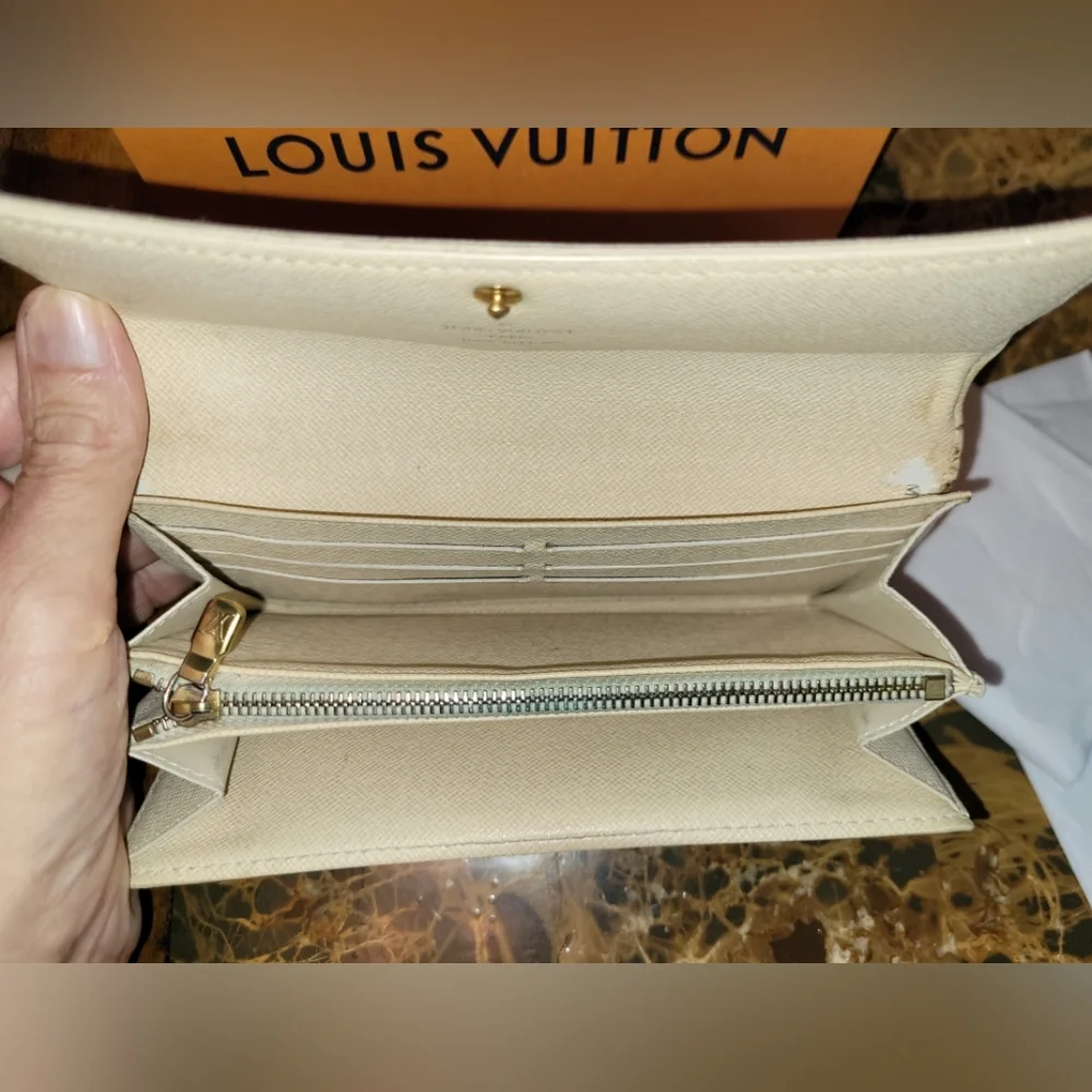 Louis Vuitton damier azure long wallet - Picture 7 of 8